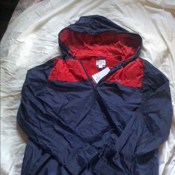 Navy& Red TargetxVineyardVines Small windbreaker - Picture 3 of 5